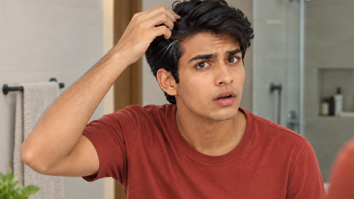 Why Young Adults Are Greying Earlier and What Ayurveda Says About It