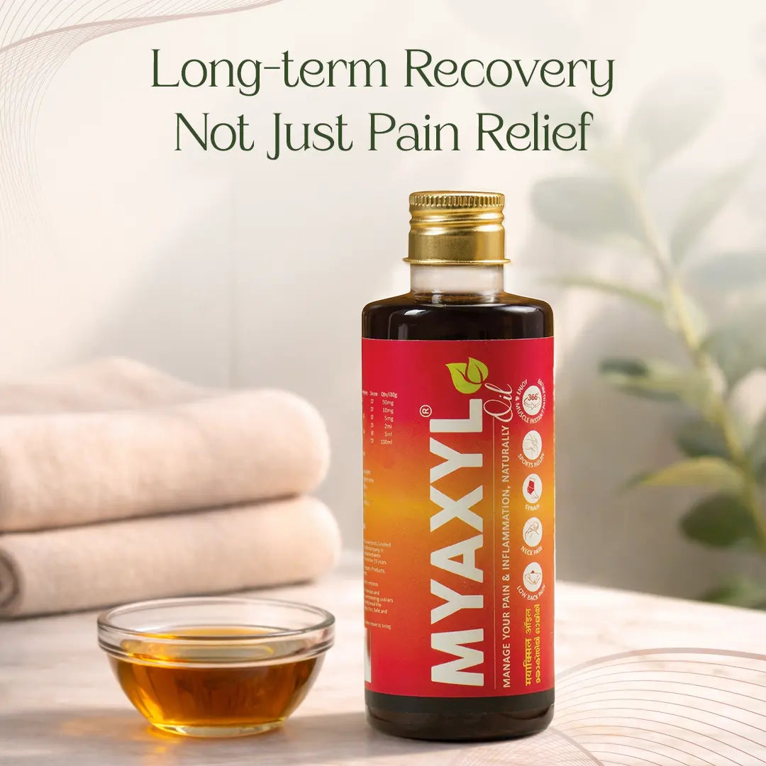 Myaxyl Pain Relief Oil | Triple Actions Pain Oil For Pain Relief & Recovery
