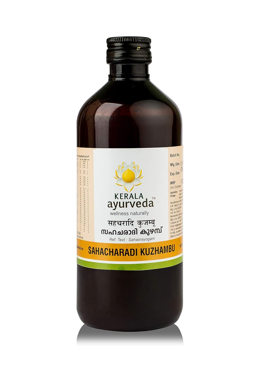 Sahacharadi Kuzhambu (Oil-450 Ml)