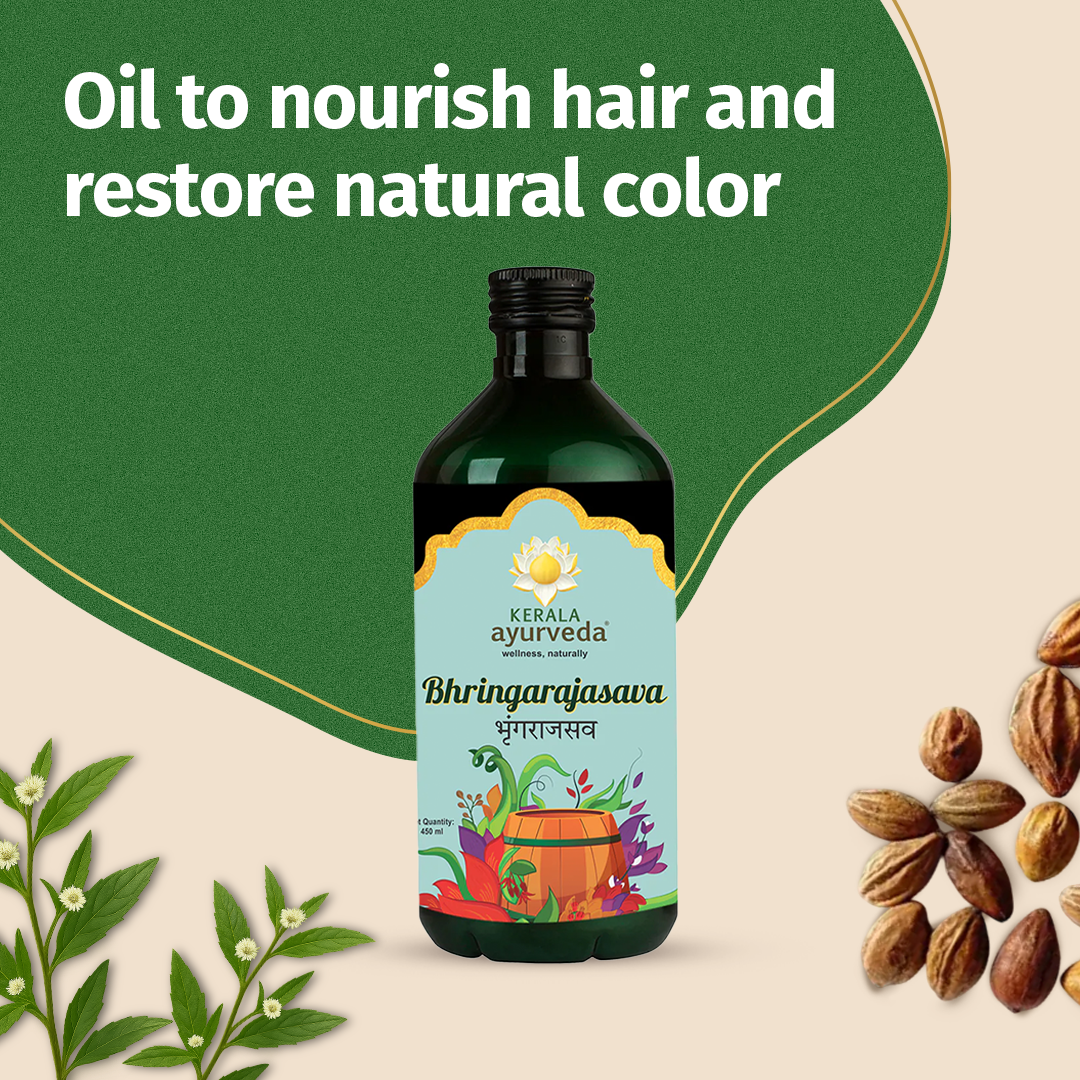 Bhringarajasava | Supports Hair Growth & Nourishes Scalp