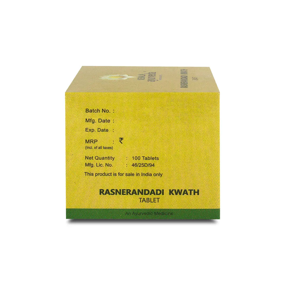 Rasnerandadi Kwath Tablet (100 Nos)