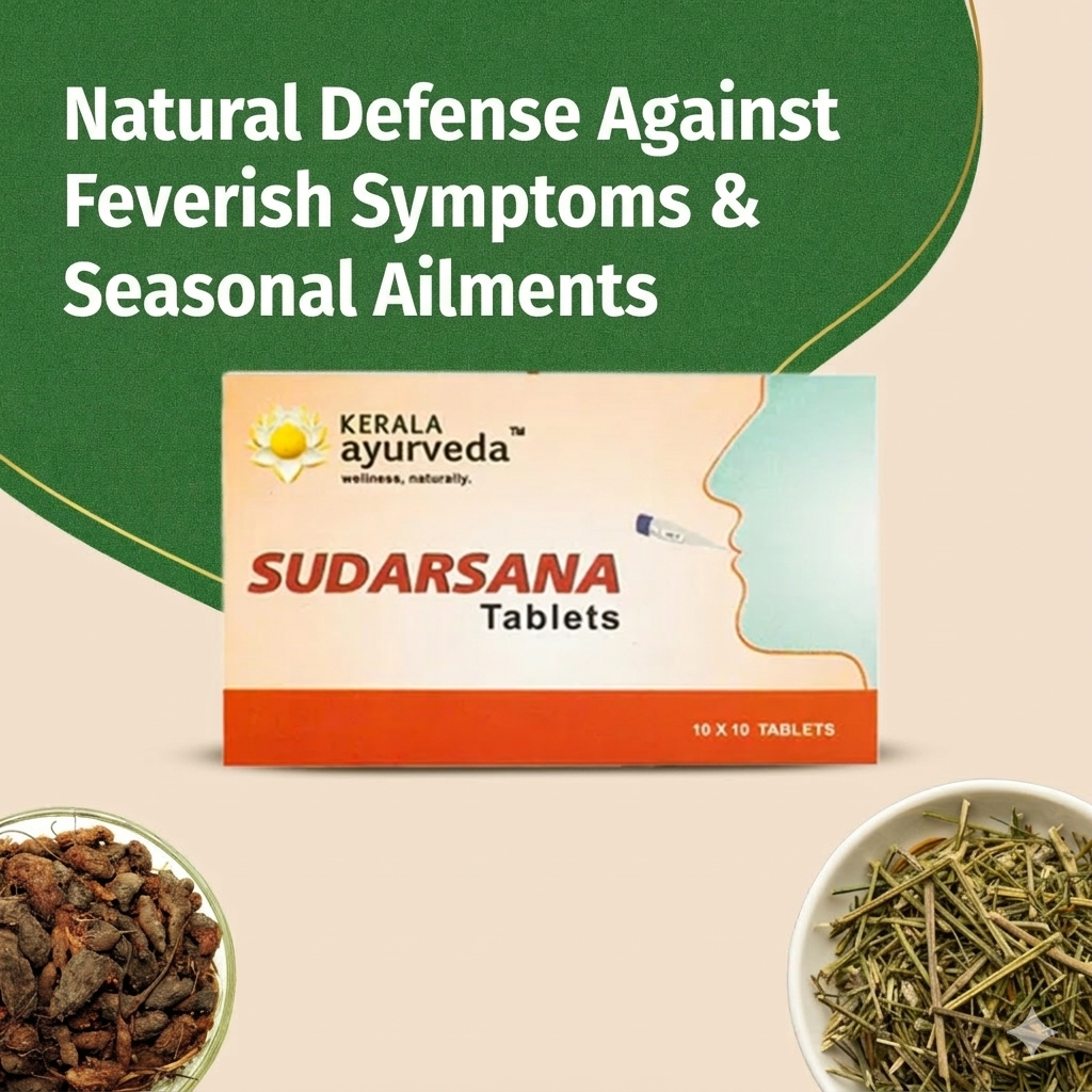 Sudarsana Tablet for Seasonal Wellness, Body Comfort & Natural Immune Support
