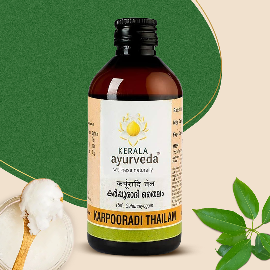 Karpooradi Thailam for Chest Comfort, Cold-Season Care & Clear Breathing