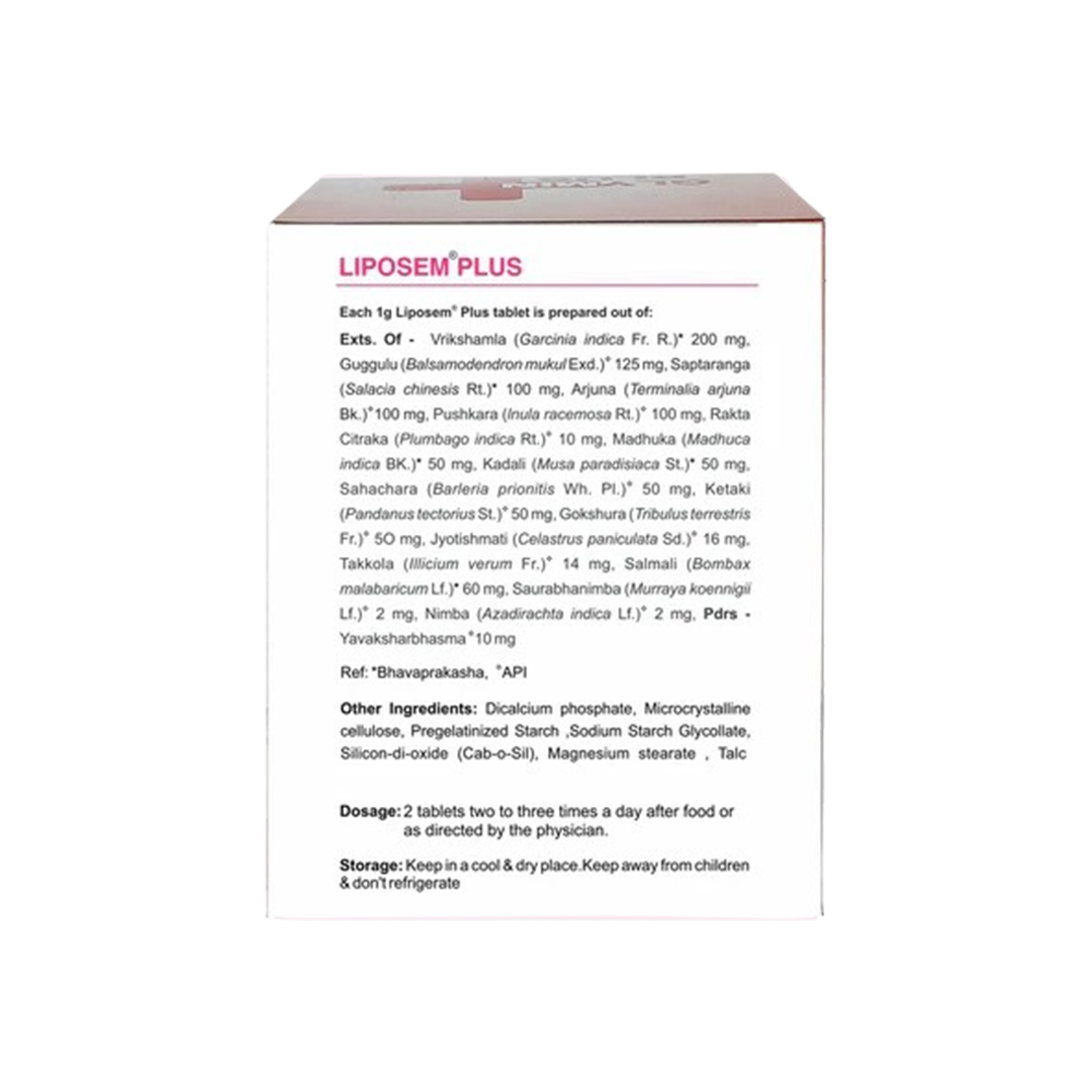 Liposem Plus Tablet (100 Nos)
