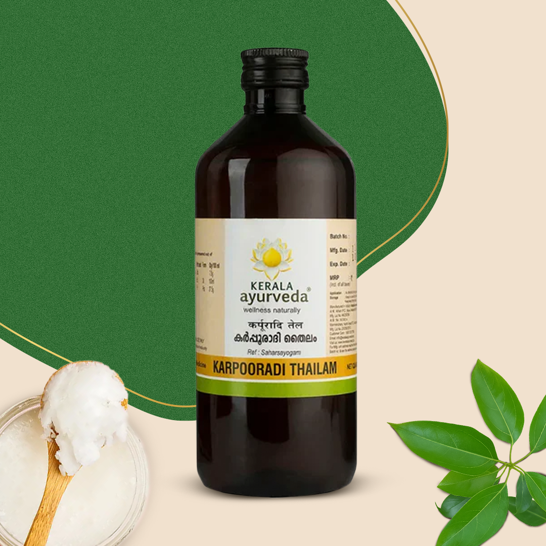 Karpooradi Thailam for Chest Comfort, Cold-Season Care & Clear Breathing
