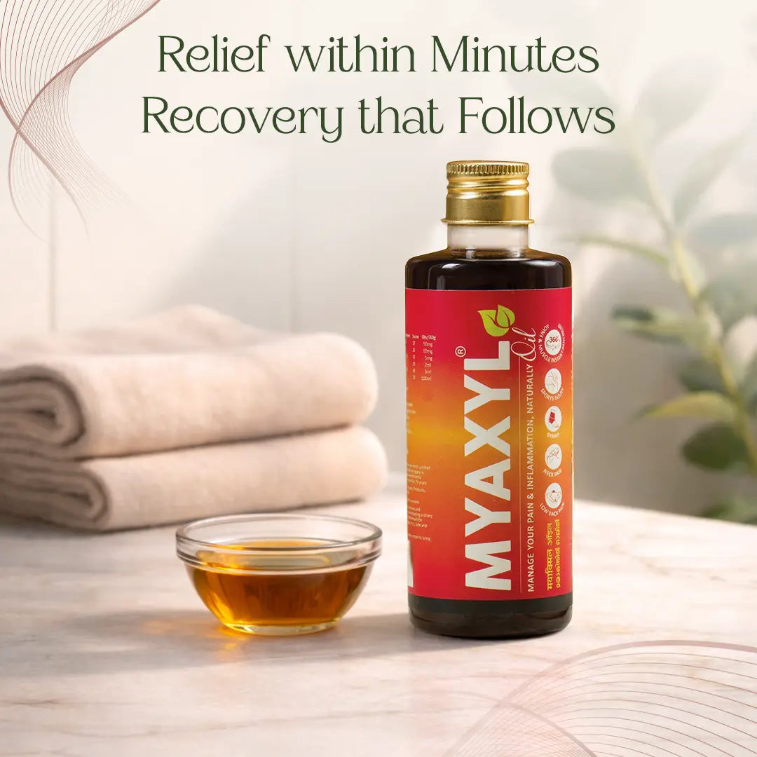 Myaxyl Pain Relief Oil | Dual Actions Pain Oil For Pain Relief & Recovery