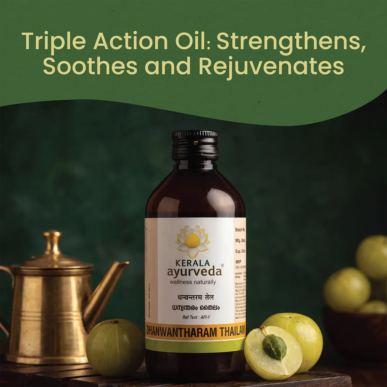 Dhanwantharam Thailam for Muscle Strength, Pregnancy Care & Postnatal Massage Support
