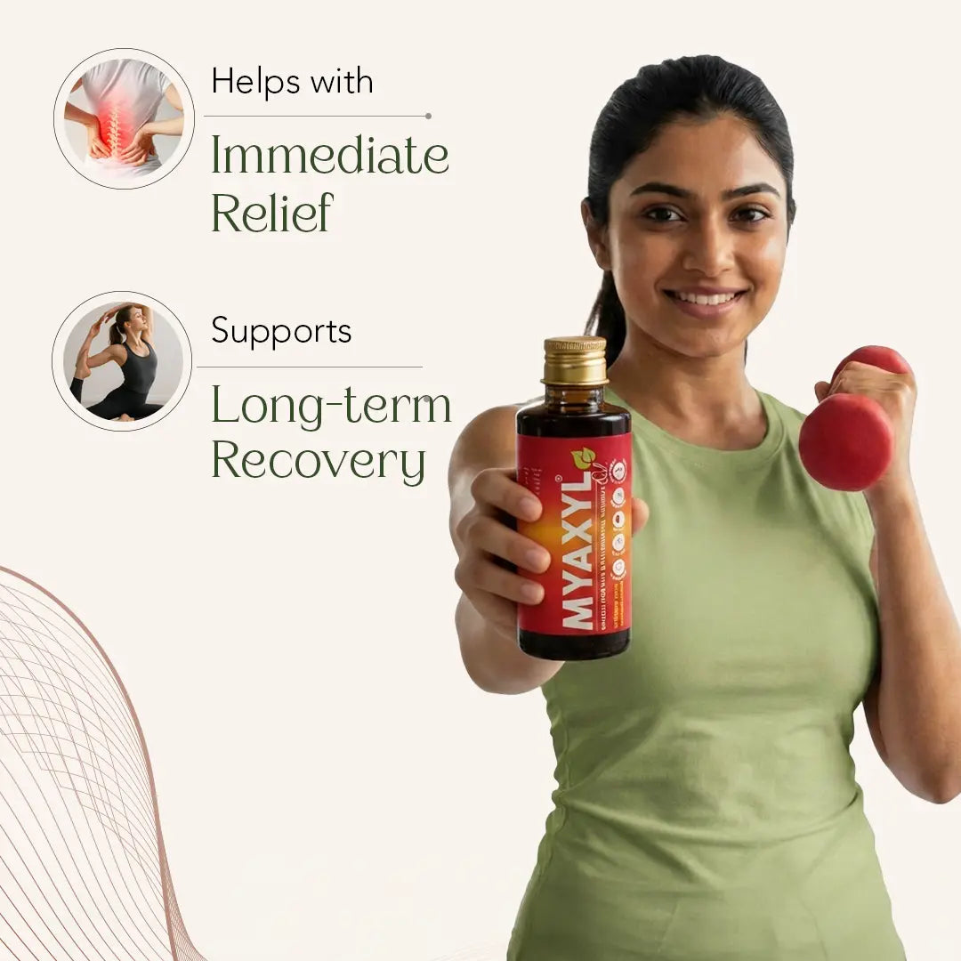 Myaxyl Pain Relief Oil | Dual Actions Pain Oil For Pain Relief & Recovery