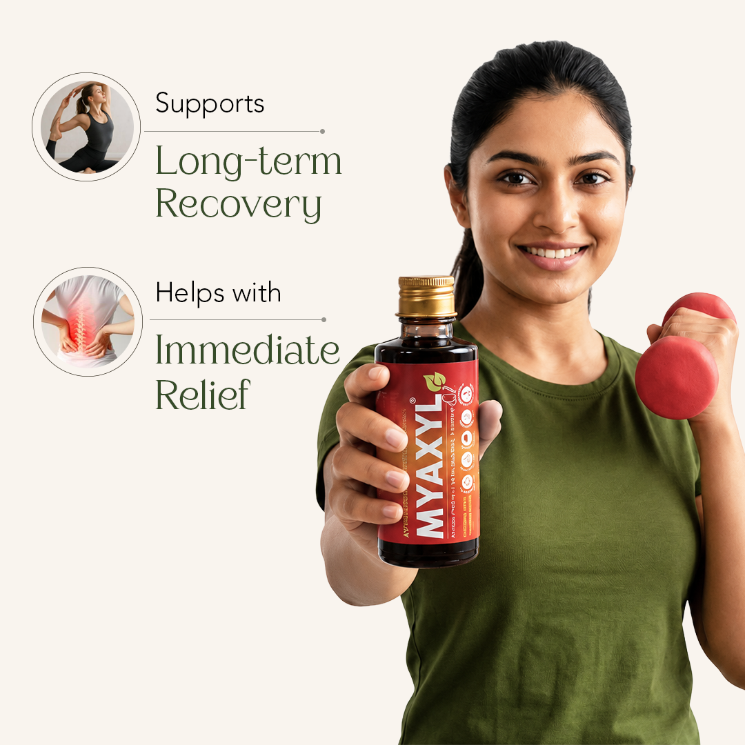 Myaxyl Pain Relief Oil | Triple Actions Pain Oil For Pain Relief & Recovery