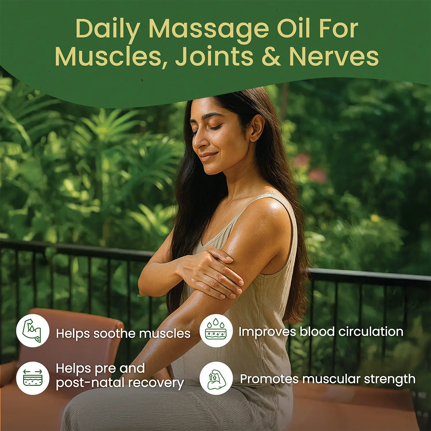 Dhanwantharam Thailam for Muscle Strength, Pregnancy Care & Postnatal Massage Support