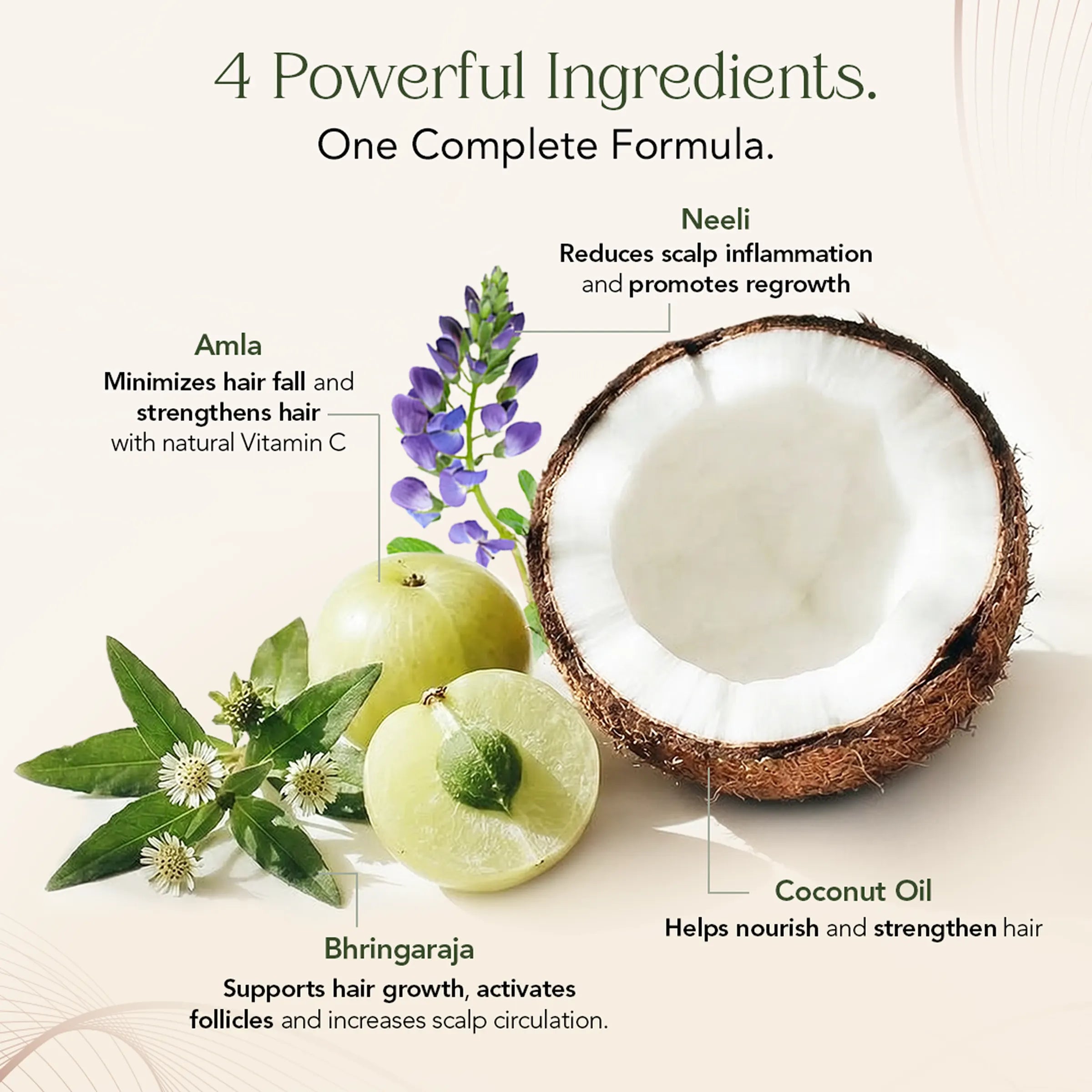Neelibringadi Keram | Helps Reduce Hair Fall, Strengthens Roots & Prevent Premature Greying