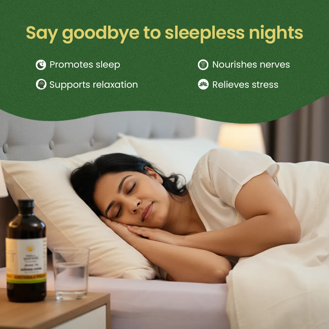 Ksheerabala Thailam for Restful Sleep, Relaxation & Stress Relief