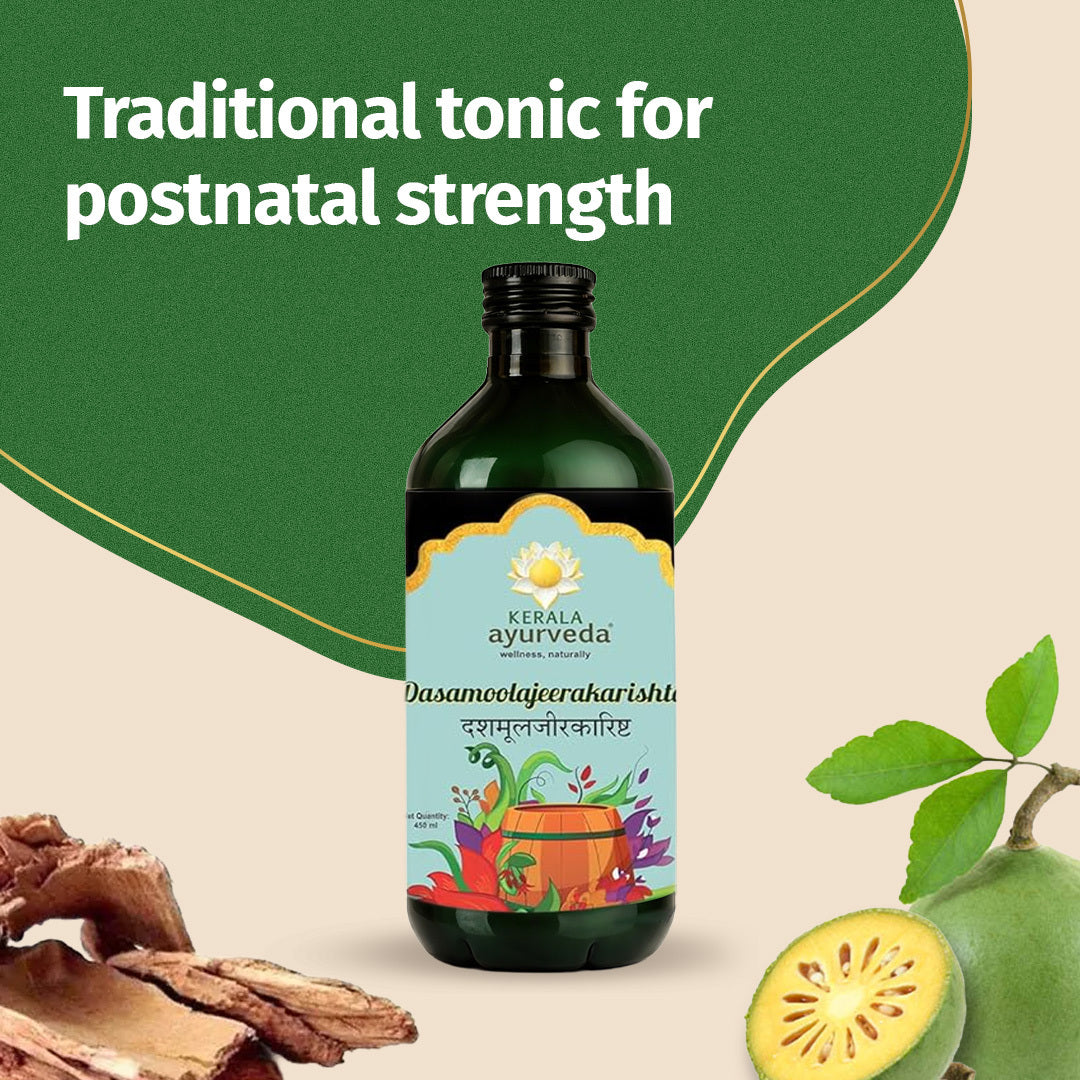 Dasamoolarishta for Gut Health, Digestive Comfort & Occasional Bloating Support - 450 Ml