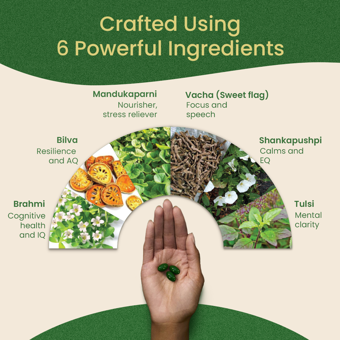 Brahmi Pearls Capsules (40 Nos)