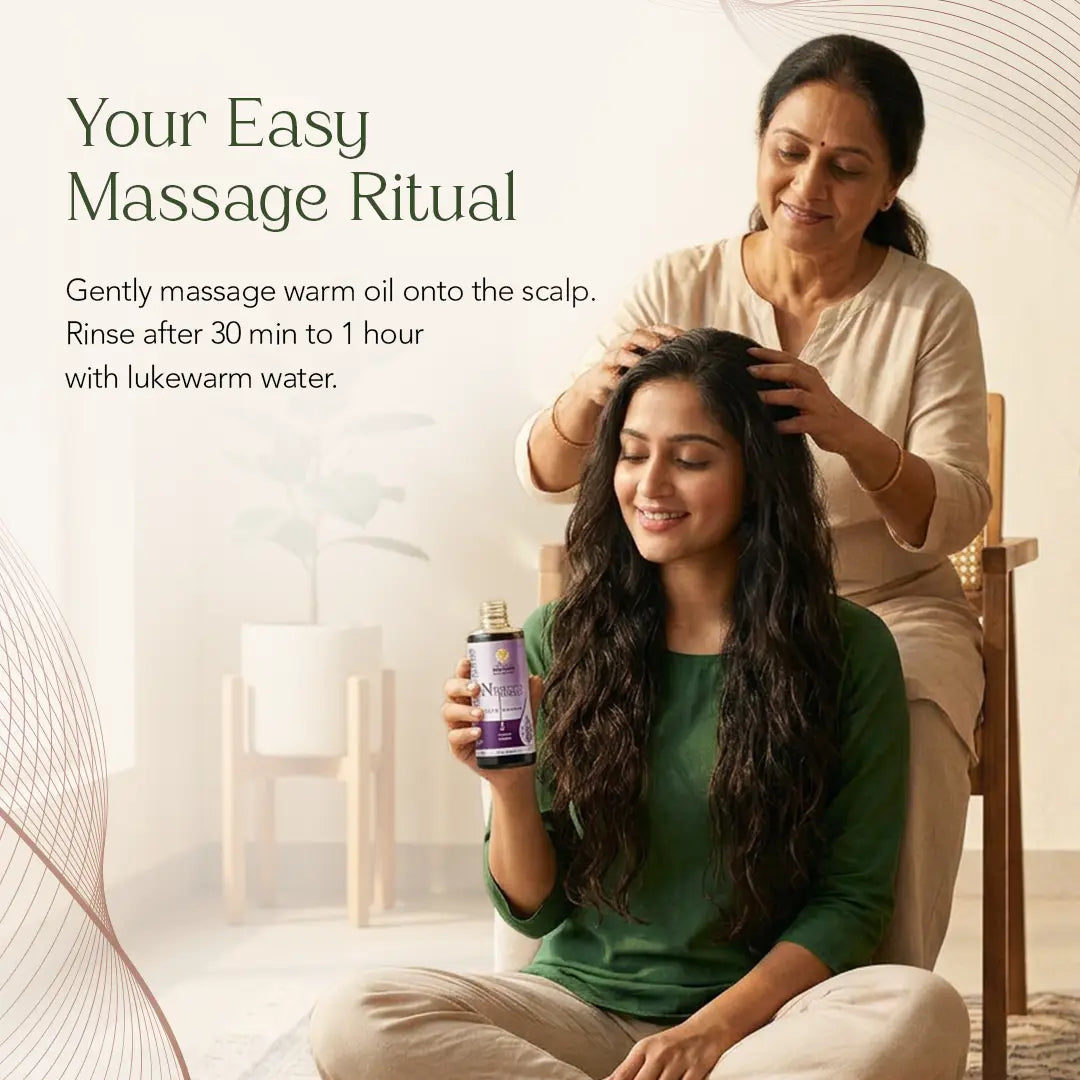 Neelibringadi Keram | Helps Reduce Hair Fall, Strengthens Roots & Prevent Premature Greying