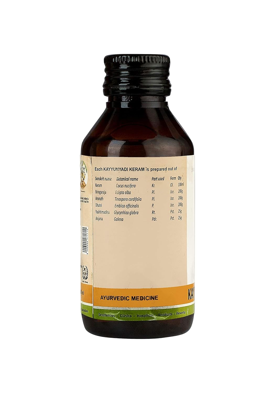 Kayyunyadi Keram (Oil-100 Ml)