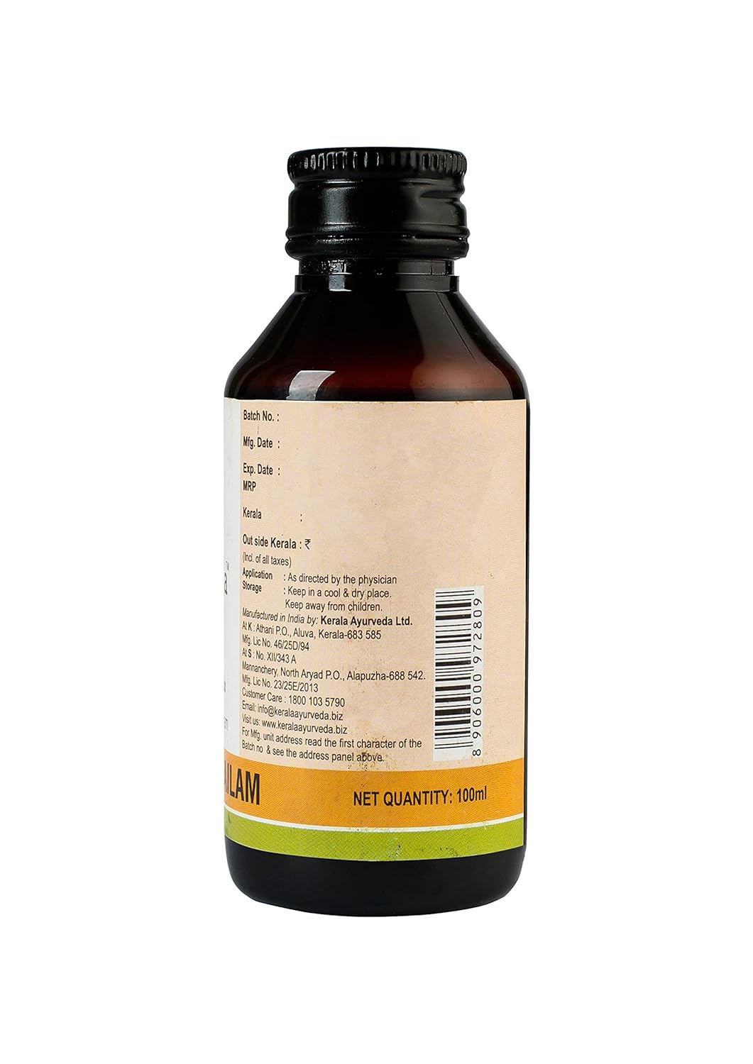 Thriphaladi Thailam (Oil-100 Ml)