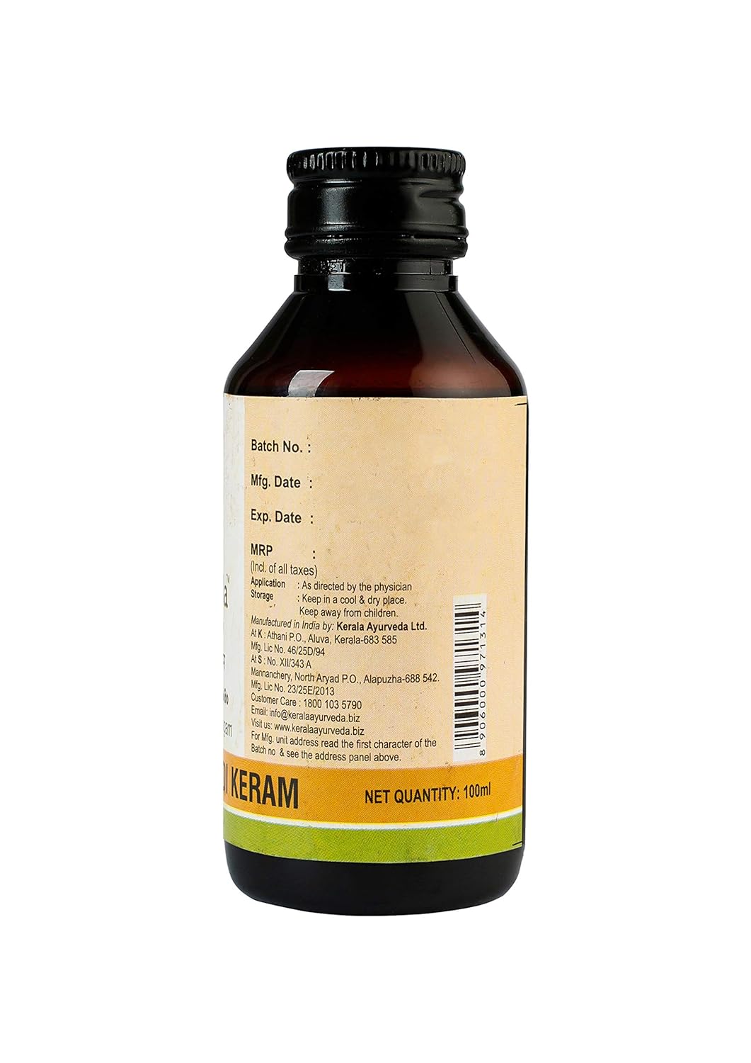 Chemparathyadi Keram (Oil-100 Ml)