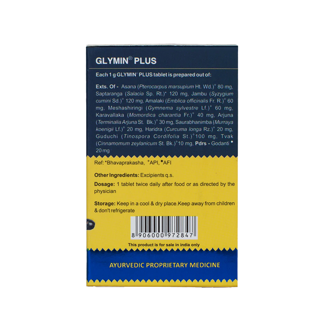 Glymin Plus Tablets (100 Nos)