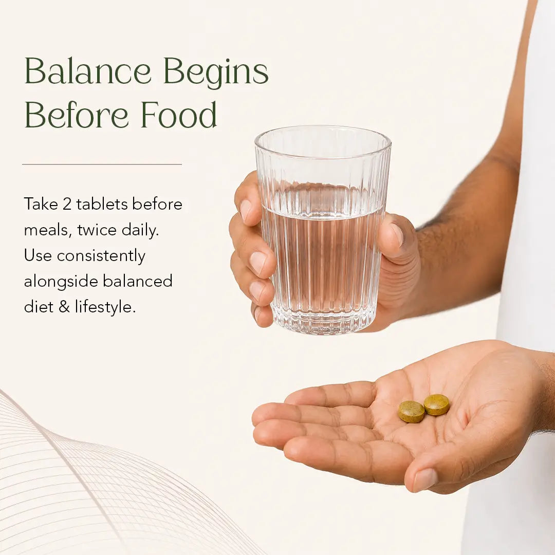 Glymin Tablet for Healthy Glucose Metabolism & Lipid Balance Support