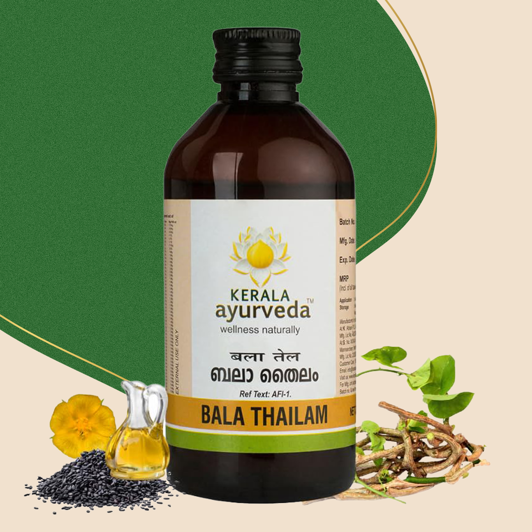 Bala Thailam (Oil) | Helps Relieve Joint Pain & Improve Muscle Strength