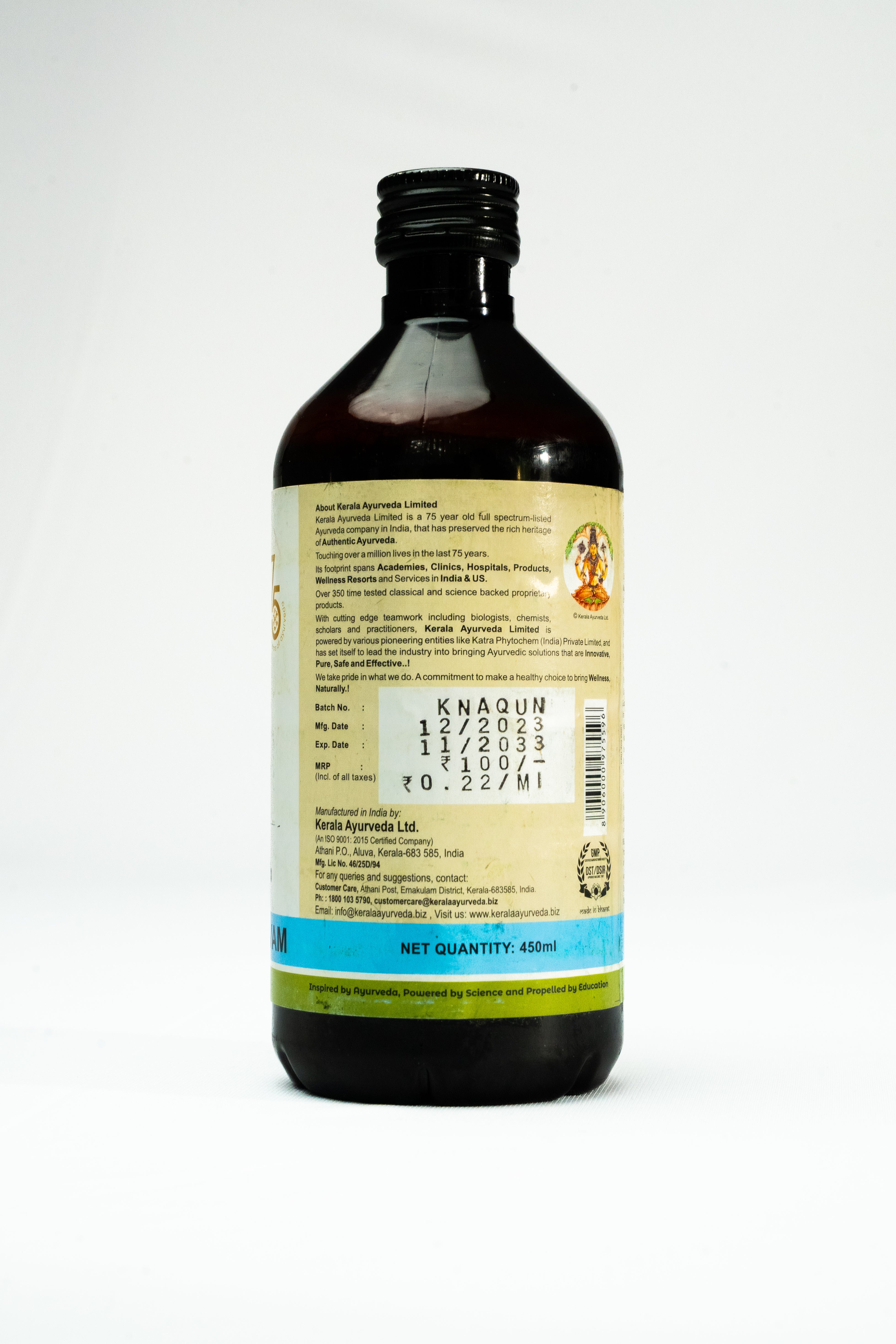Saribadyasavam (450 Ml)
