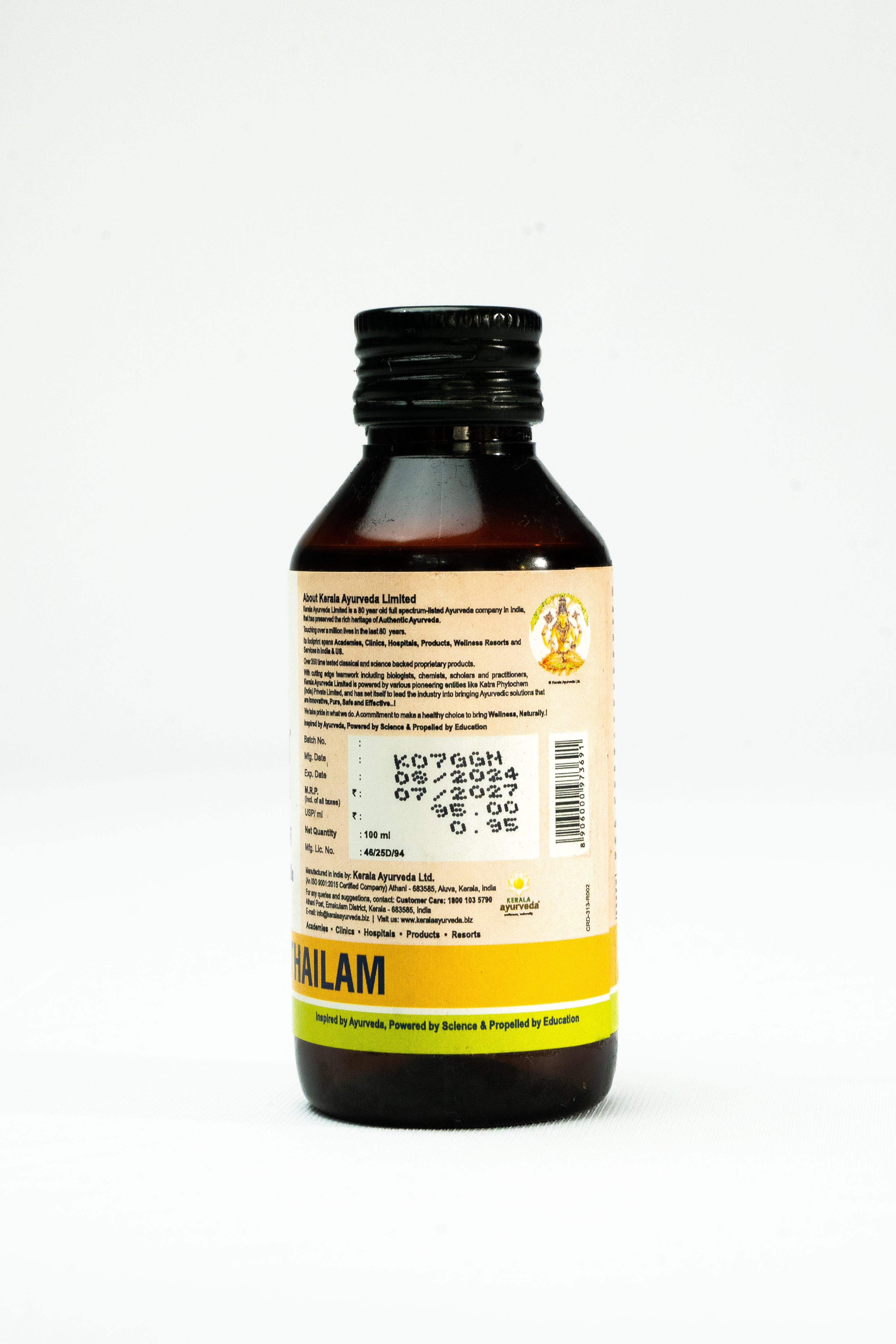 Asanavilwaadi Thailam (Oil-100 Ml)