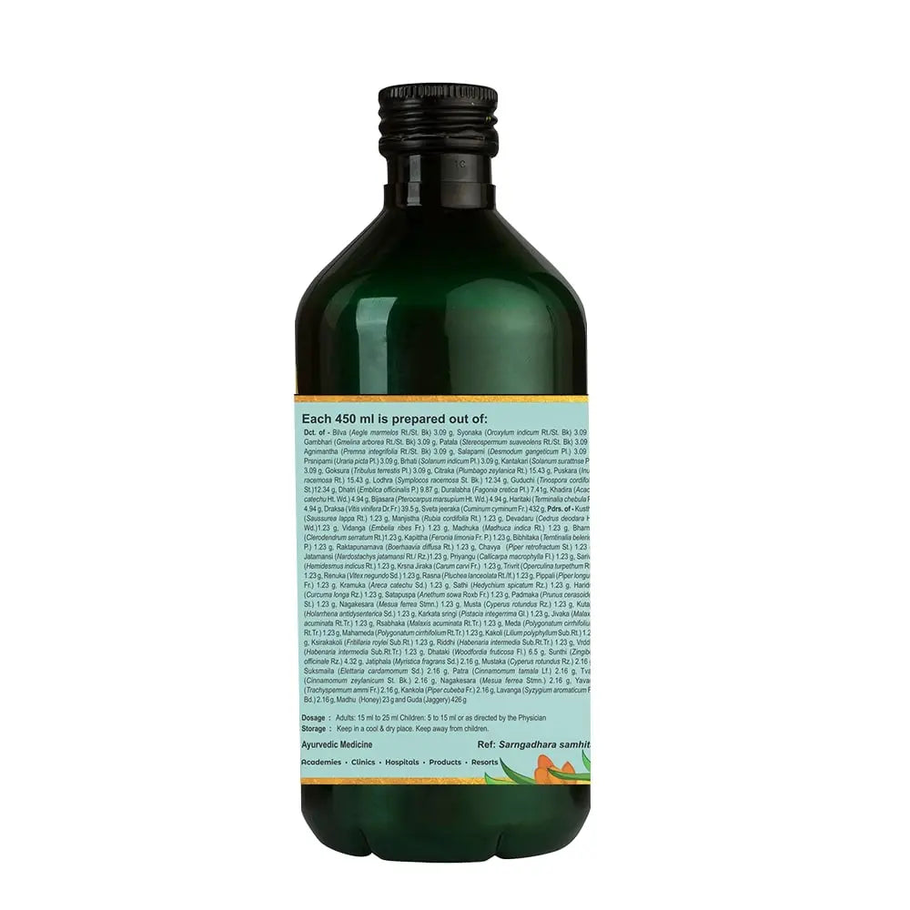 Dasamoolajeerakarishta (450 Ml)