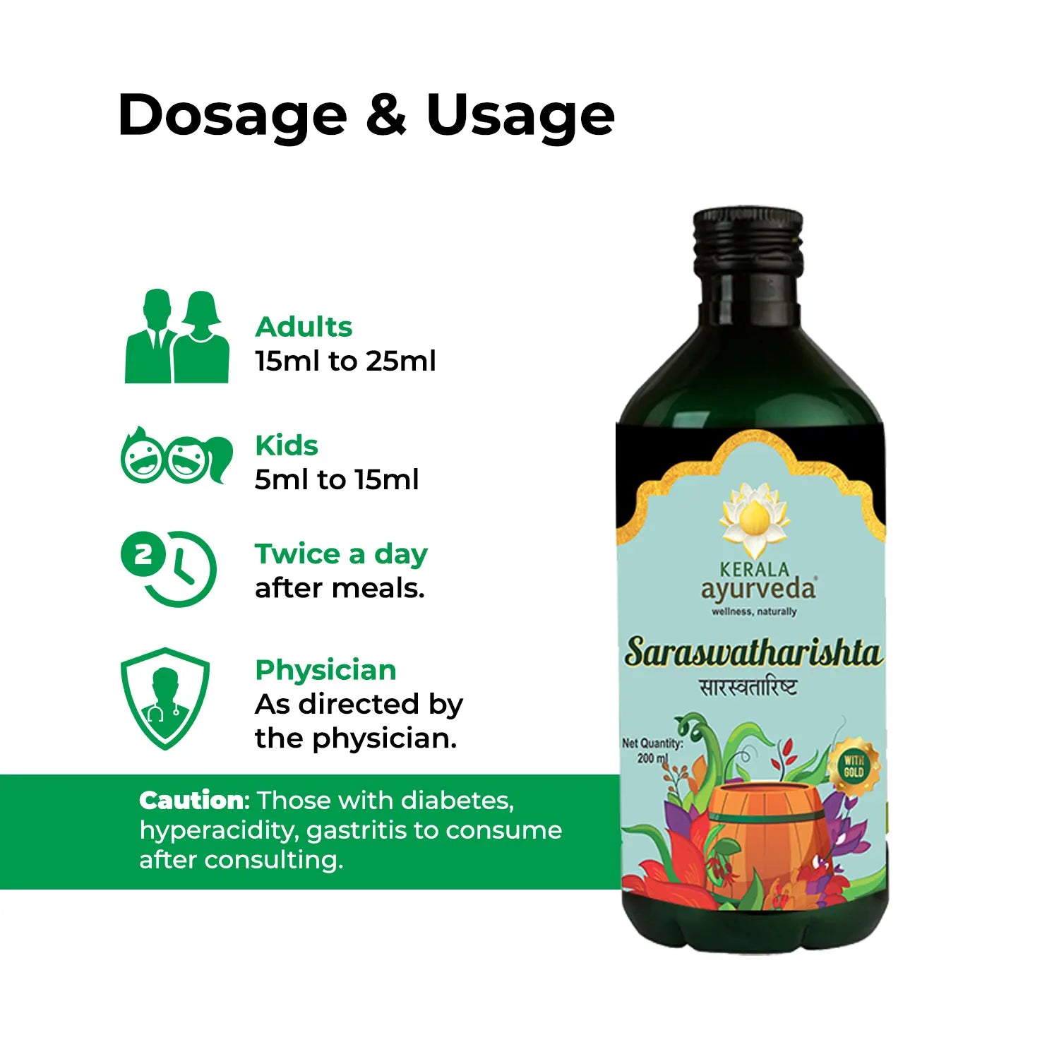 Saraswatharishta (200 Ml)