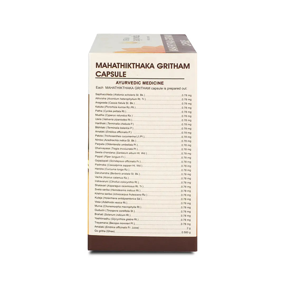 Mahathikthaka Ghritham Capsules (100 Nos)