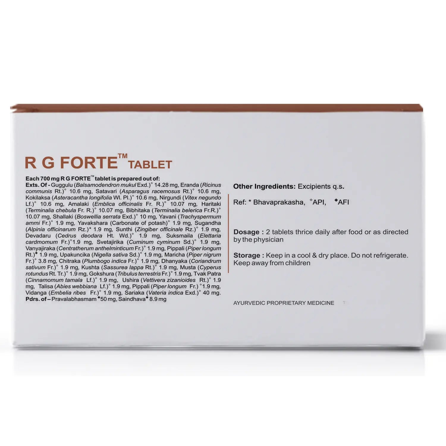 Rg Forte Tablet (100 Nos)
