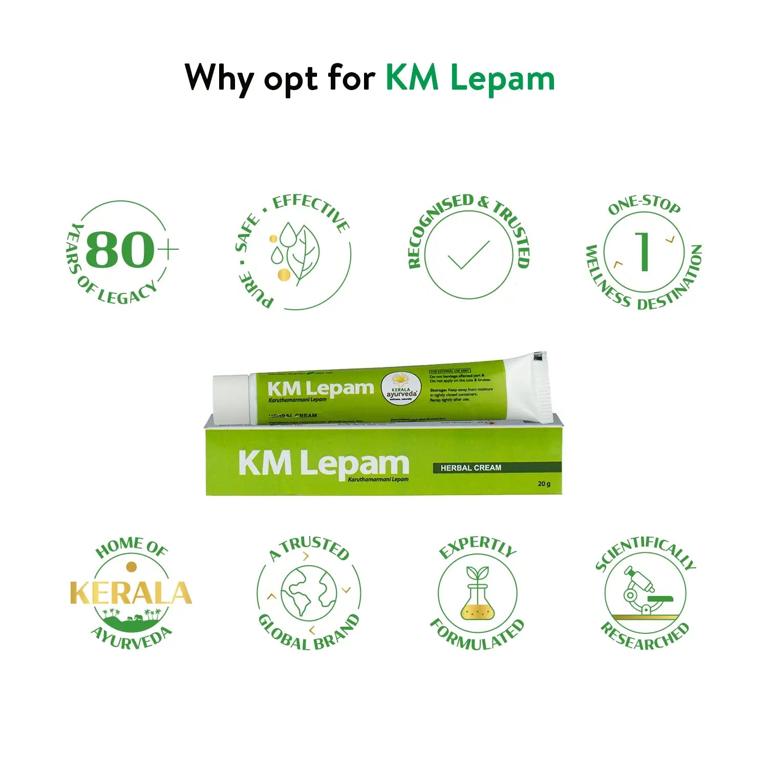 KM Lepam (Ointment - 20 Gms)