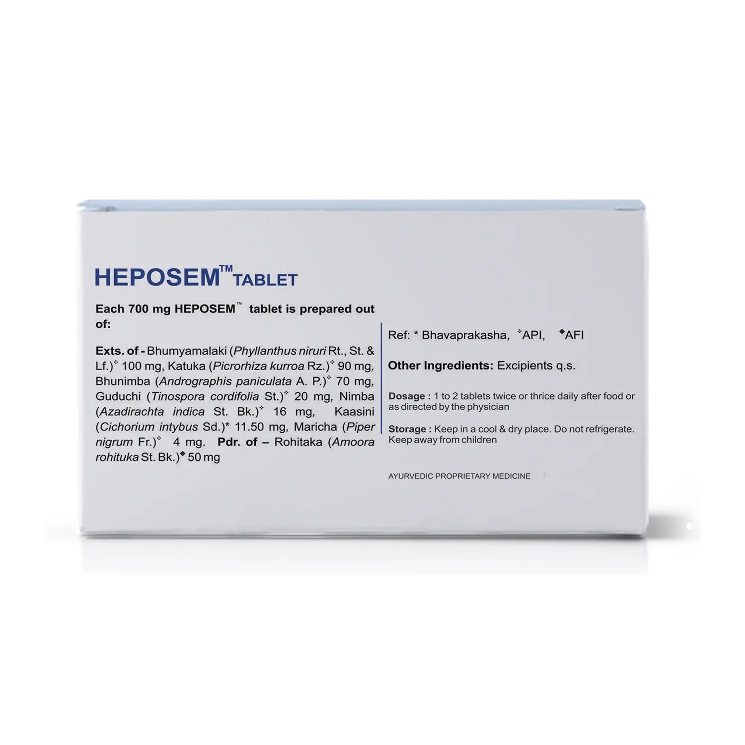 Heposem Tablet (100 Nos)