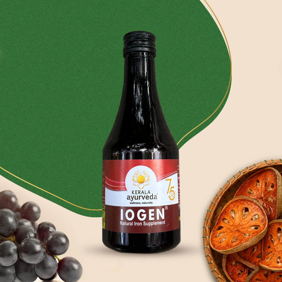 Iogen Syrup with Draksha for healthy Iron levels
