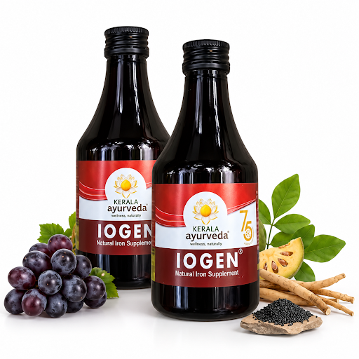 Iogen Syrup for Healthy Hemoglobin, Iron Levels & Appetite Support