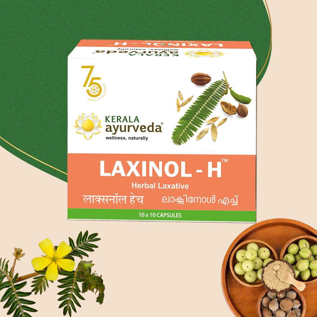 Laxinol-H Capsule with Haritaki for Healthy Elimination
