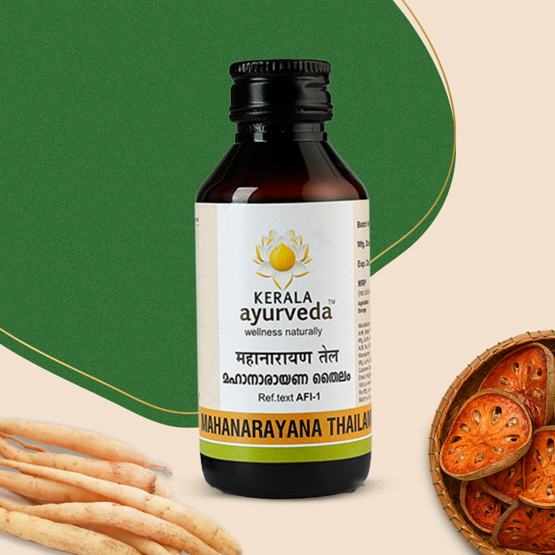 Mahanarayana Thailam (Oil) | Full Body Massage Oil To Revitalise  Tired Muscles & Joints