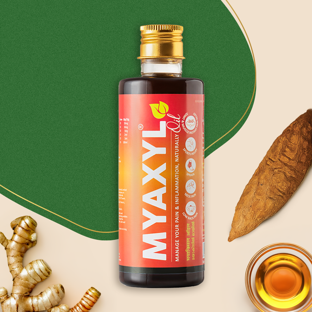 Myaxyl Pain Relief Oil | Triple Actions Pain Oil For Pain Relief & Recovery