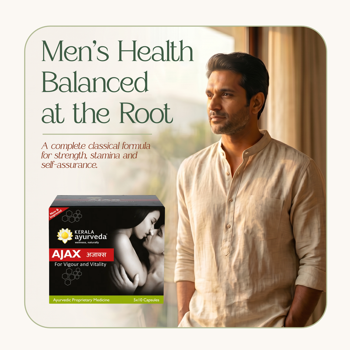 Ajax Capsule for Men’s Vigour, Vitality & Stamina