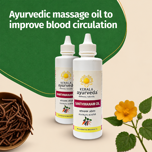 Santhwanam Oil for Daily Rejuvenation, Relaxation & Body Massage