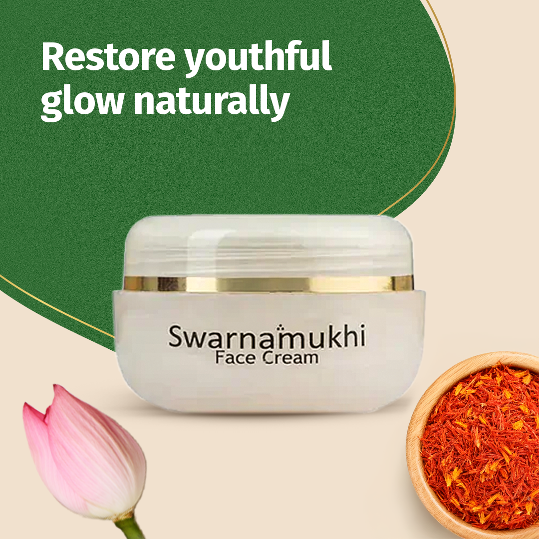 Swarnamukhi Face Cream for Natural Glow, Pigmentation Care & Reduced Appearance of Dark Spots