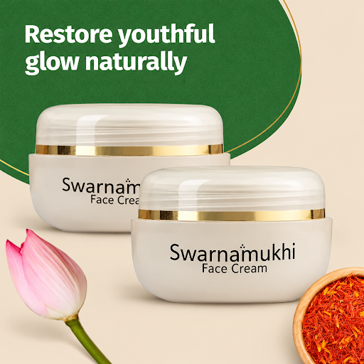 Swarnamukhi Face Cream for Natural Glow, Pigmentation Care & Reduced Appearance of Dark Spots