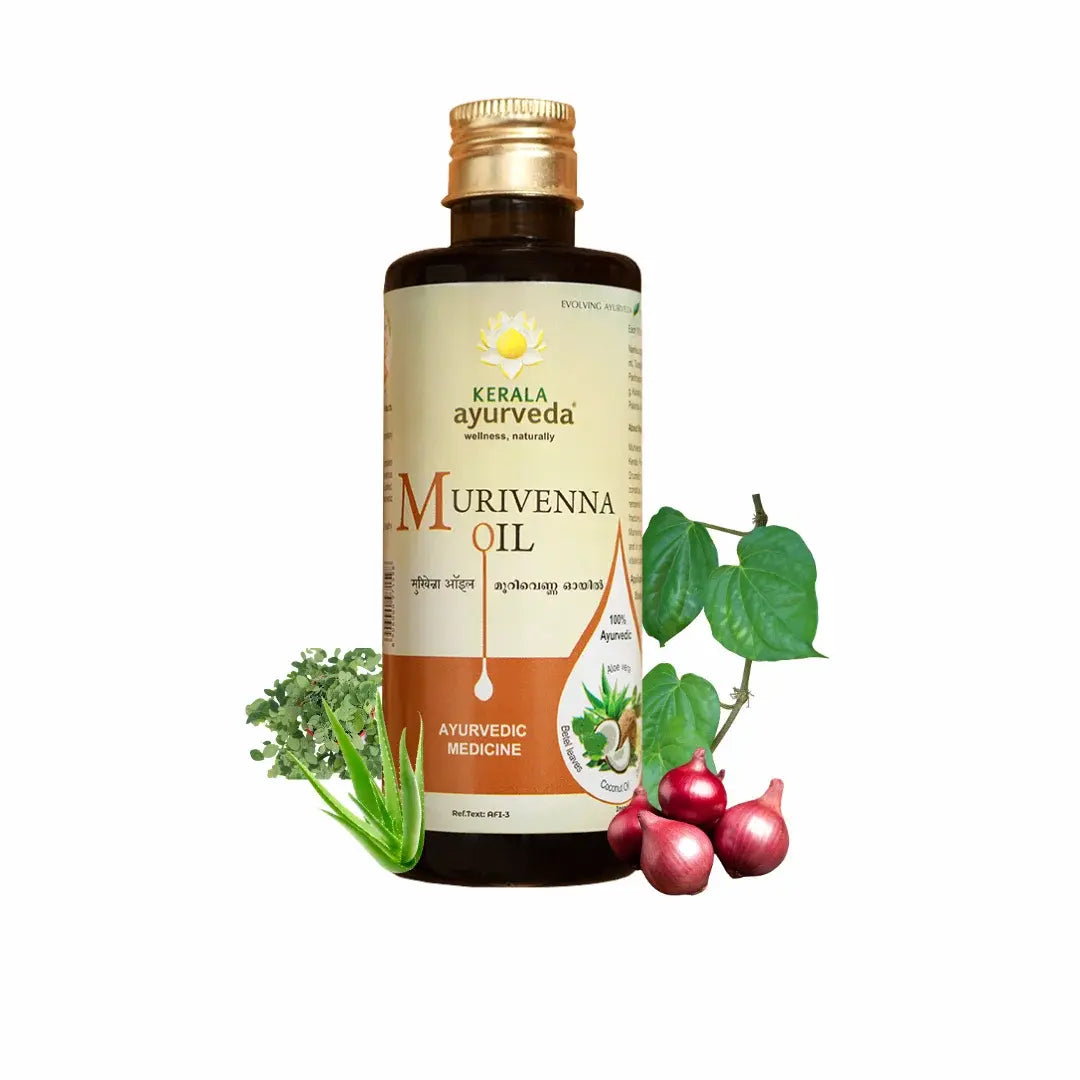 Murivenna Thailam Ayurvedic First-Aid Oil for cuts, bruises, Muscle Comfort & Joint Support